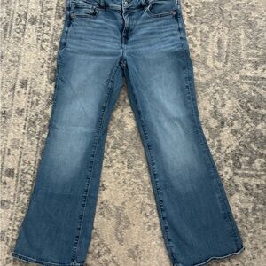 American Eagle Outfitters Blue Flare Jeans